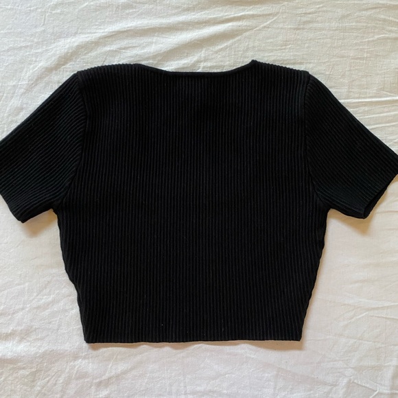 HOUSE OF HARLOW ribbed top - Picture 5 of 5